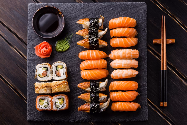 What is sushi made out of?