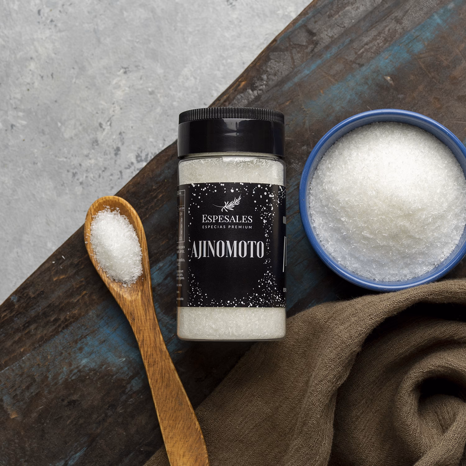 ¿Por qué no se puede comer solo una cucharita de Ajinomoto?