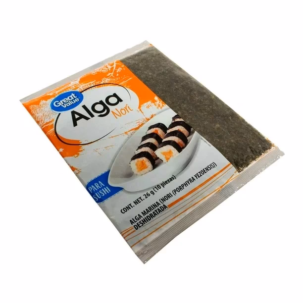 ¿Cuáles son las mejores algas para sushi?