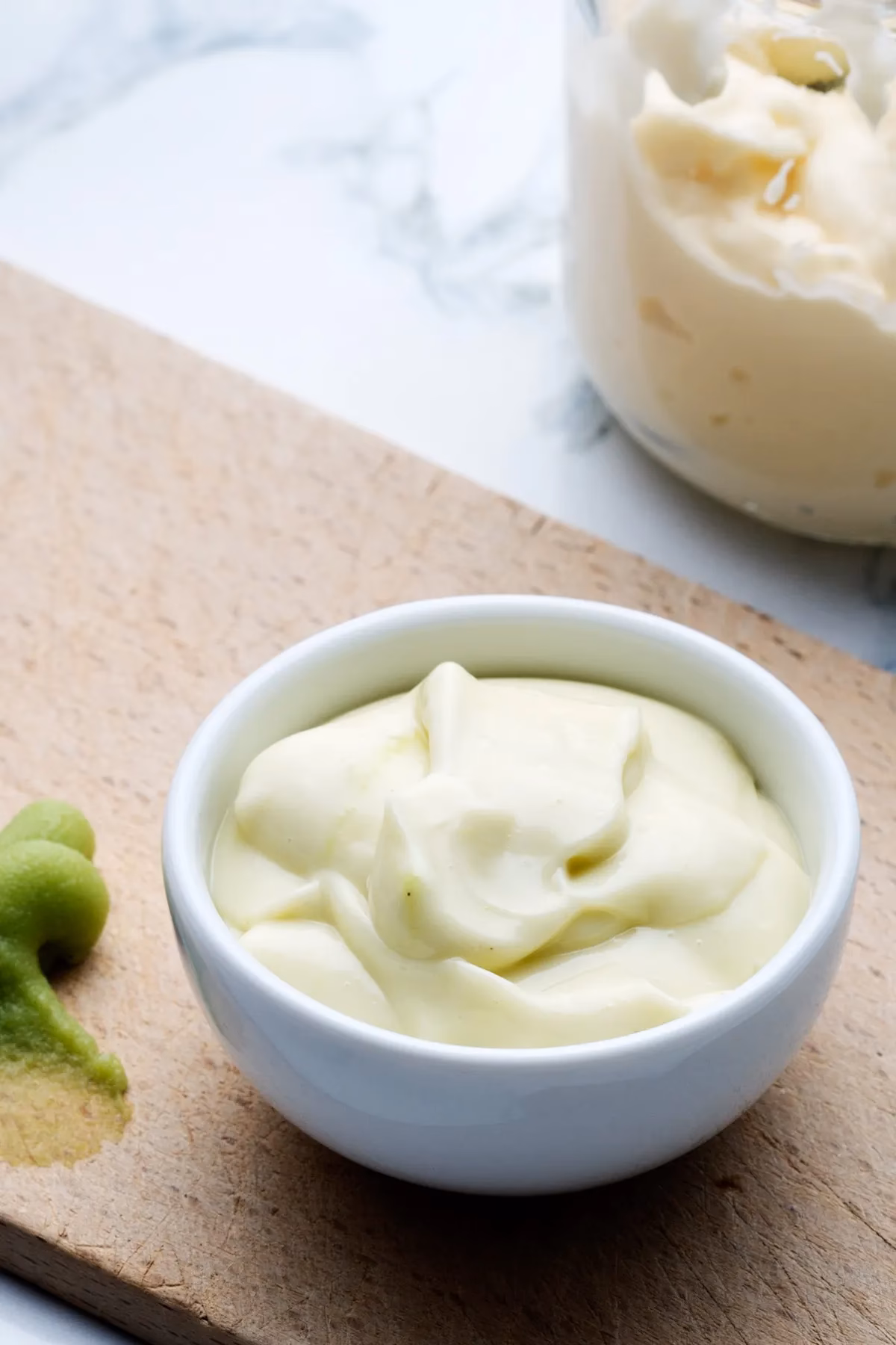 What is wasabi aioli?