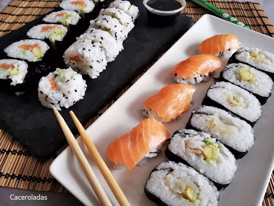 ¿Qué técnicas se aprenden en el curso de sushi?