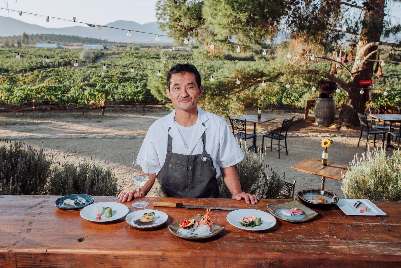 ¿Quién diseñó el menú degustación de Valle Omakase?