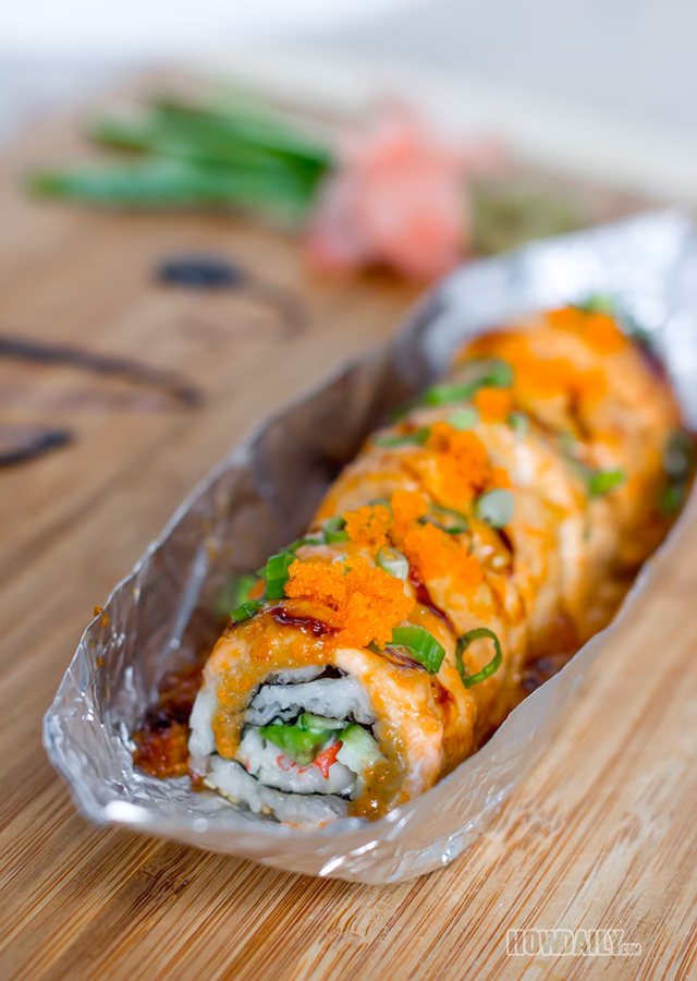 How do you make a California Roll Sushi bake?