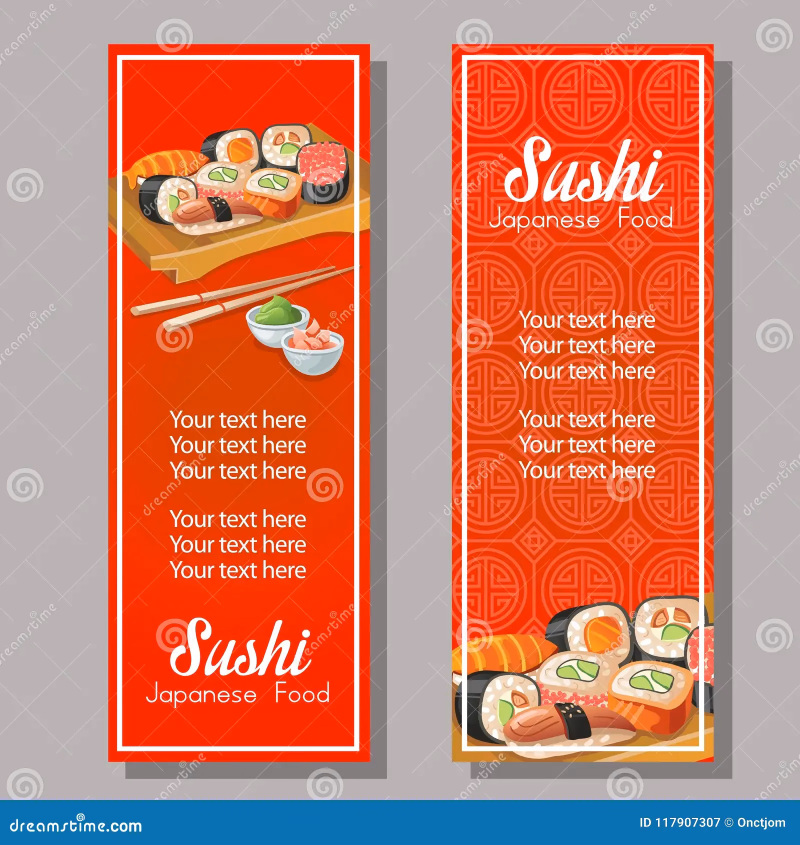 How many sushi banner stock images are there?