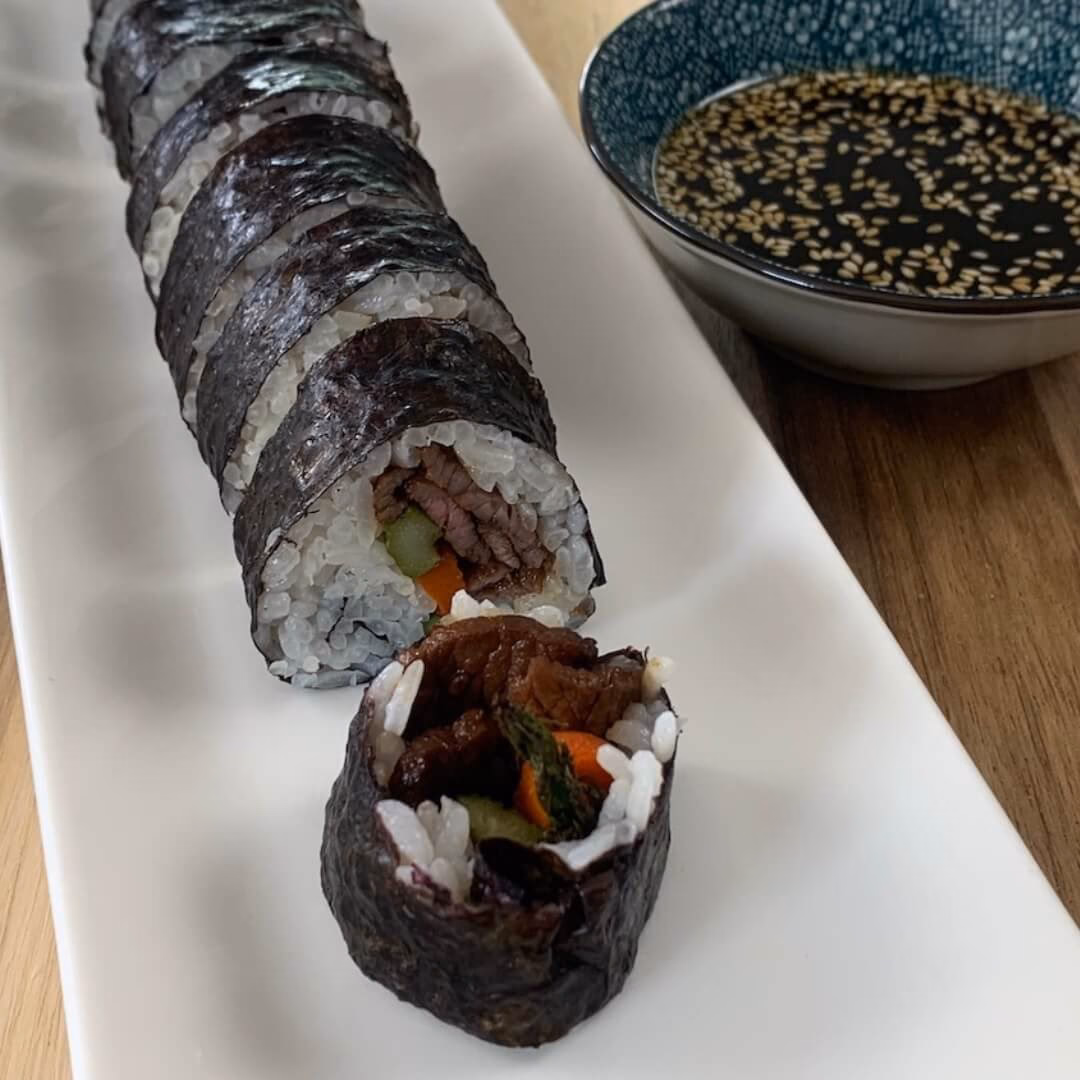 What is in a beefshi roll?