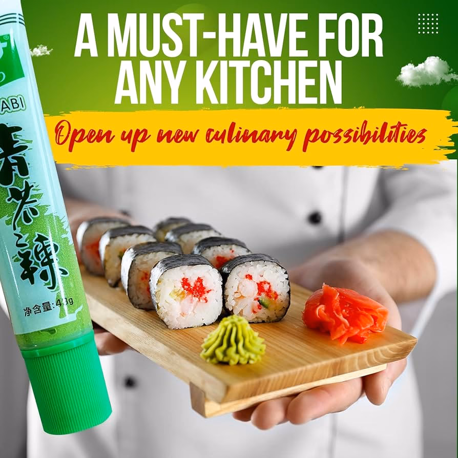 Is light green paste real wasabi?