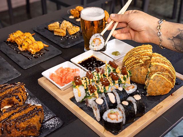 ¿Dónde se encuentra la sala de Bokoto de Sibuya sushi?