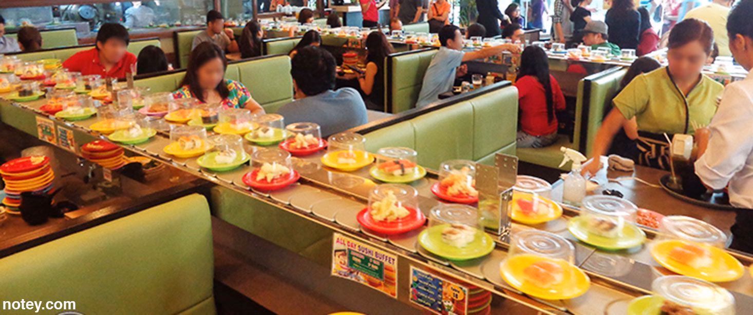 ¿Qué platos destacados ofrece Bufett libre sushi en Barcelona?