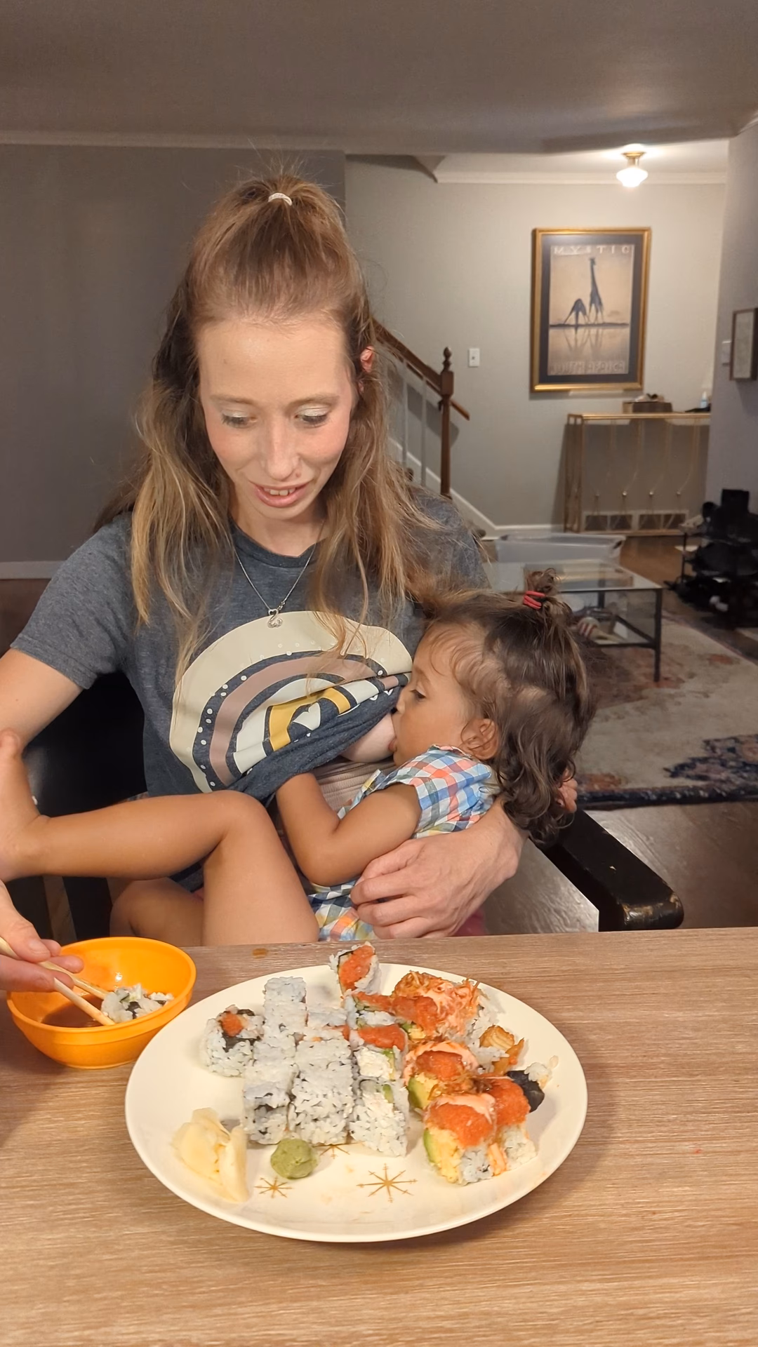Can nursing Moms eat sushi?