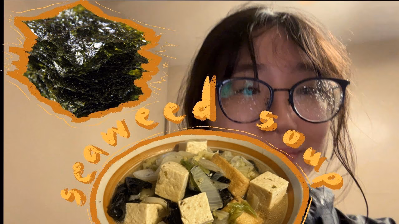 What is roasted seaweed soup?