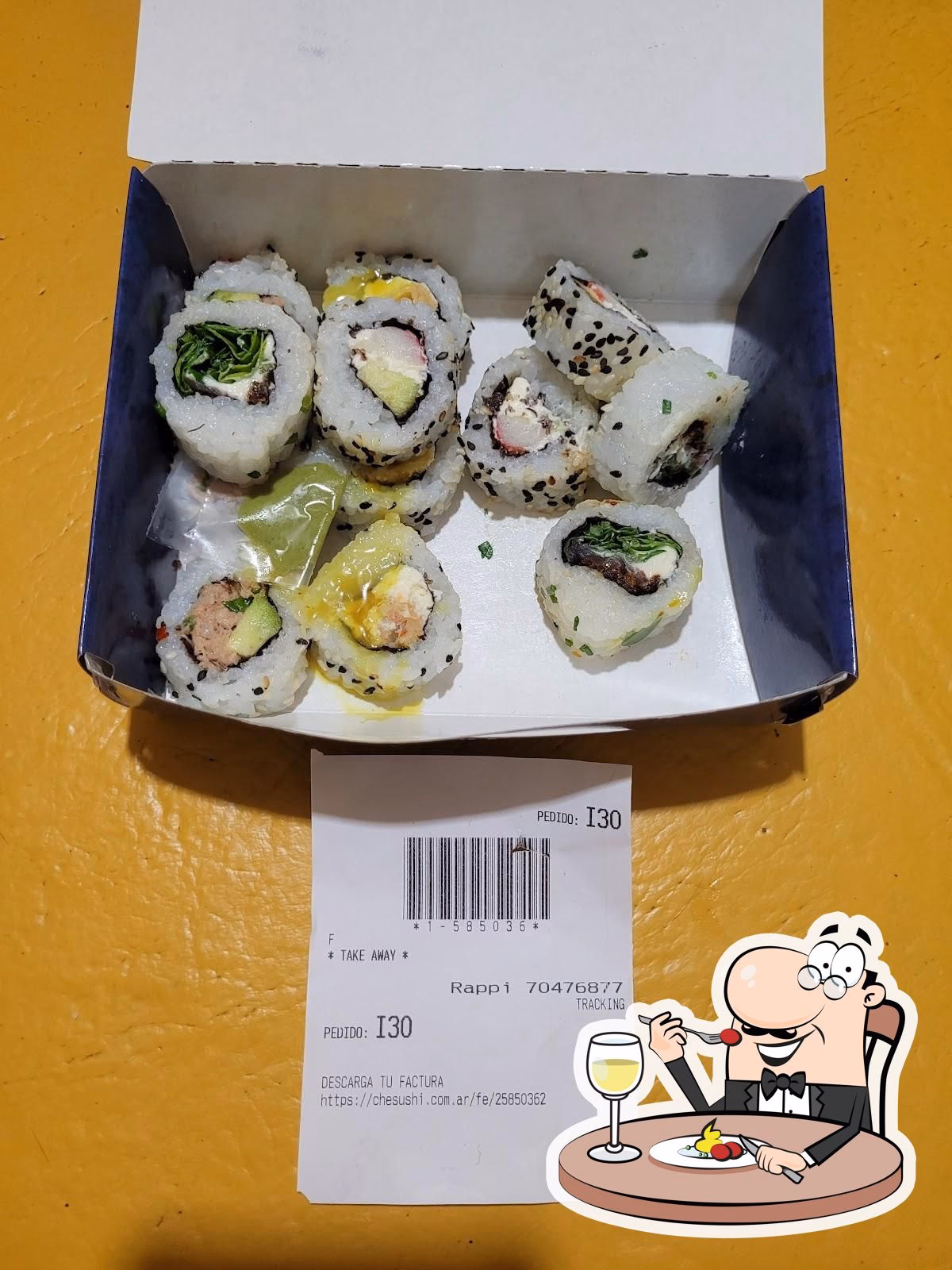 ¿Cómo puedo encontrar el Lucky Sushi más cercano?