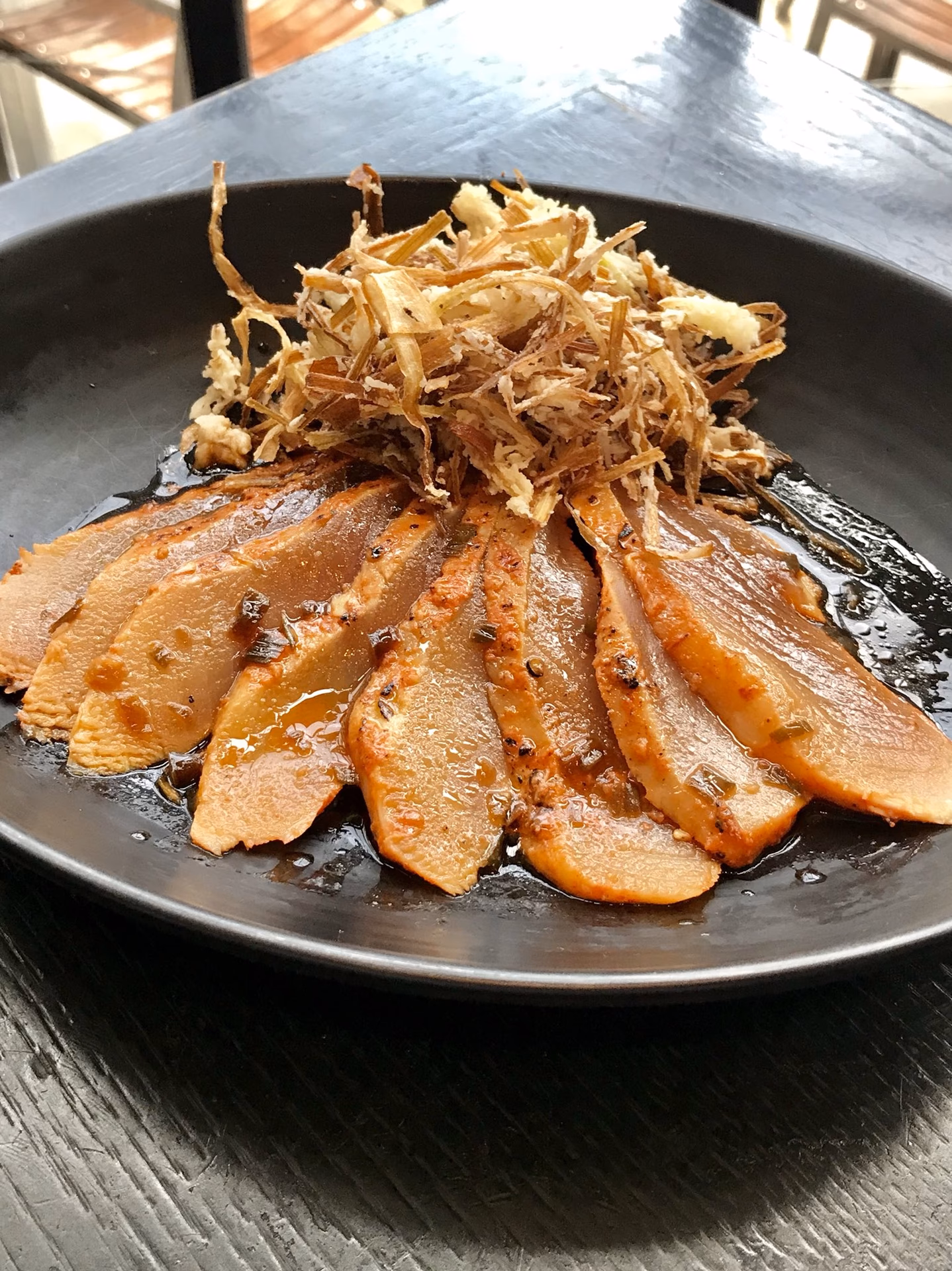 How do you make Albacore sashimi?