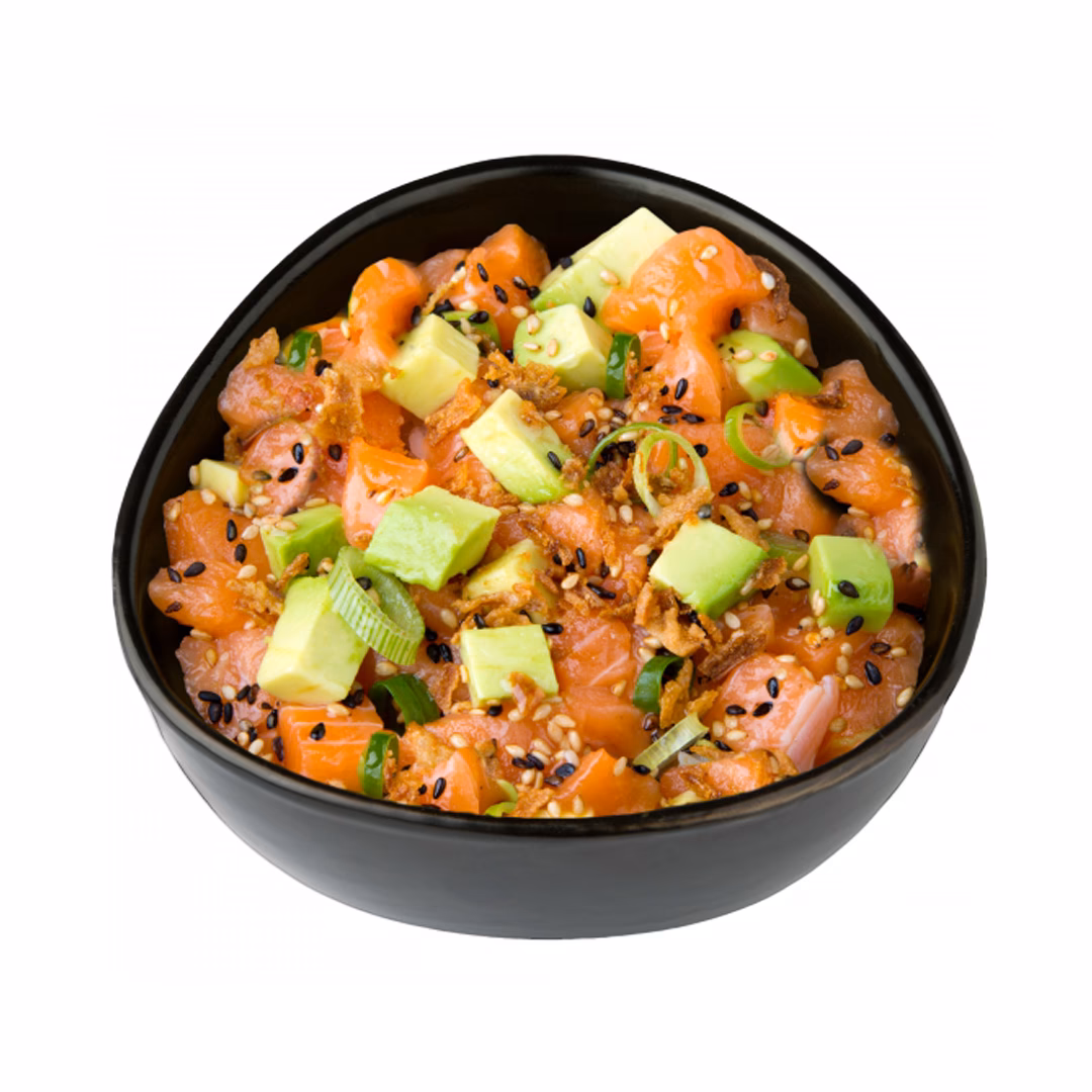 ¿Qué es el sushi-sashmi de salmón?