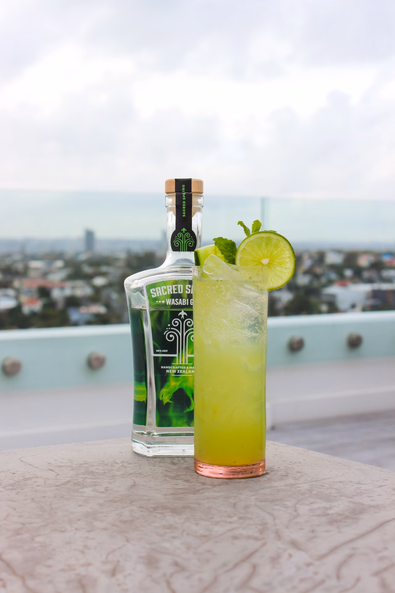 How do you use wasabi in a cocktail?