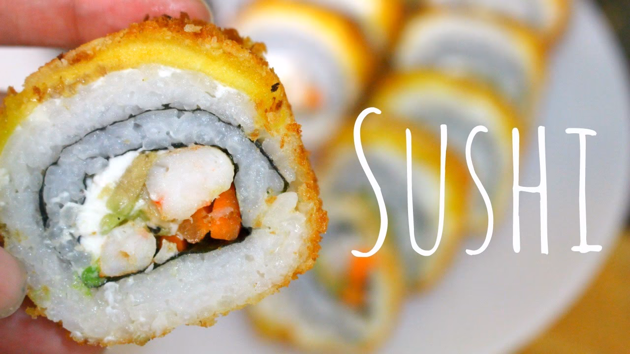 ¿Cuáles son los componentes del sushi?