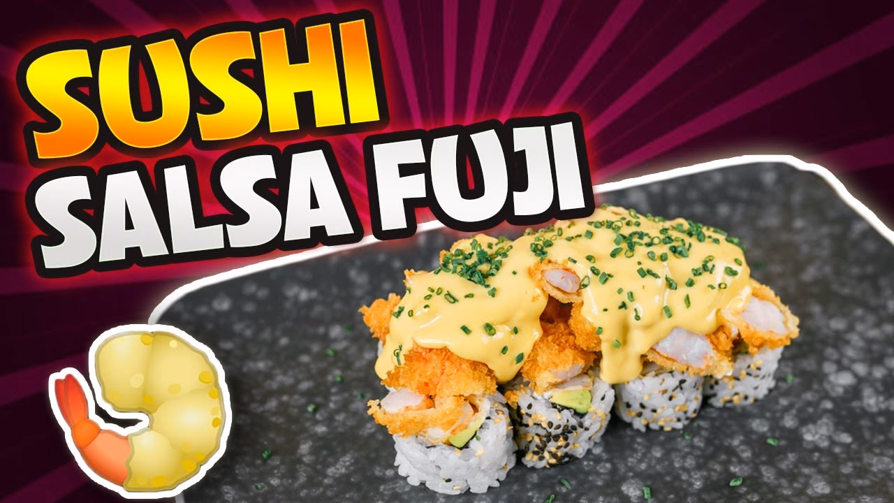 ¿Cuáles son los diferentes toppings para el sushi?