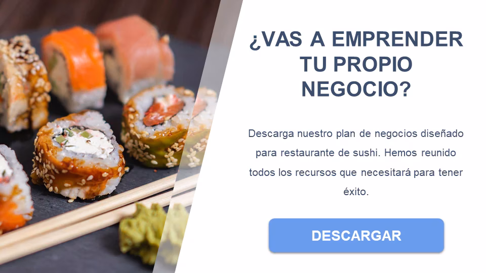 ¿Cómo atraer clientes antes de la apertura de un restaurante de sushi?