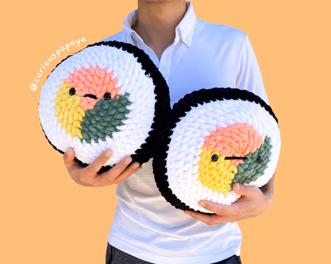 Can you make a crochet pattern for sushi?