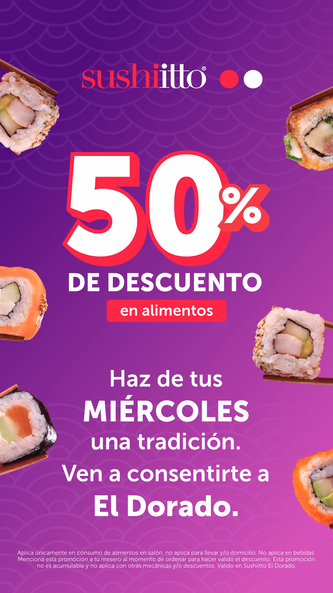 ¿Cómo usar un cupón en Sushi Itto?