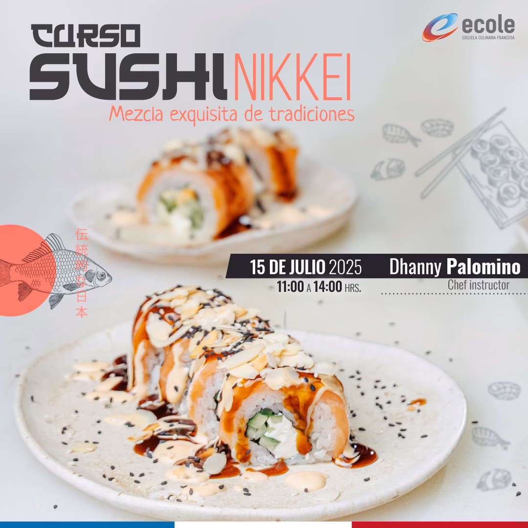 ¿Qué incluye el curso de sushi roll?