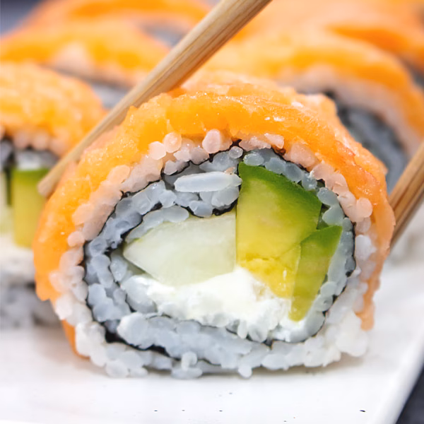 Does cream cheese make sushi taste better?