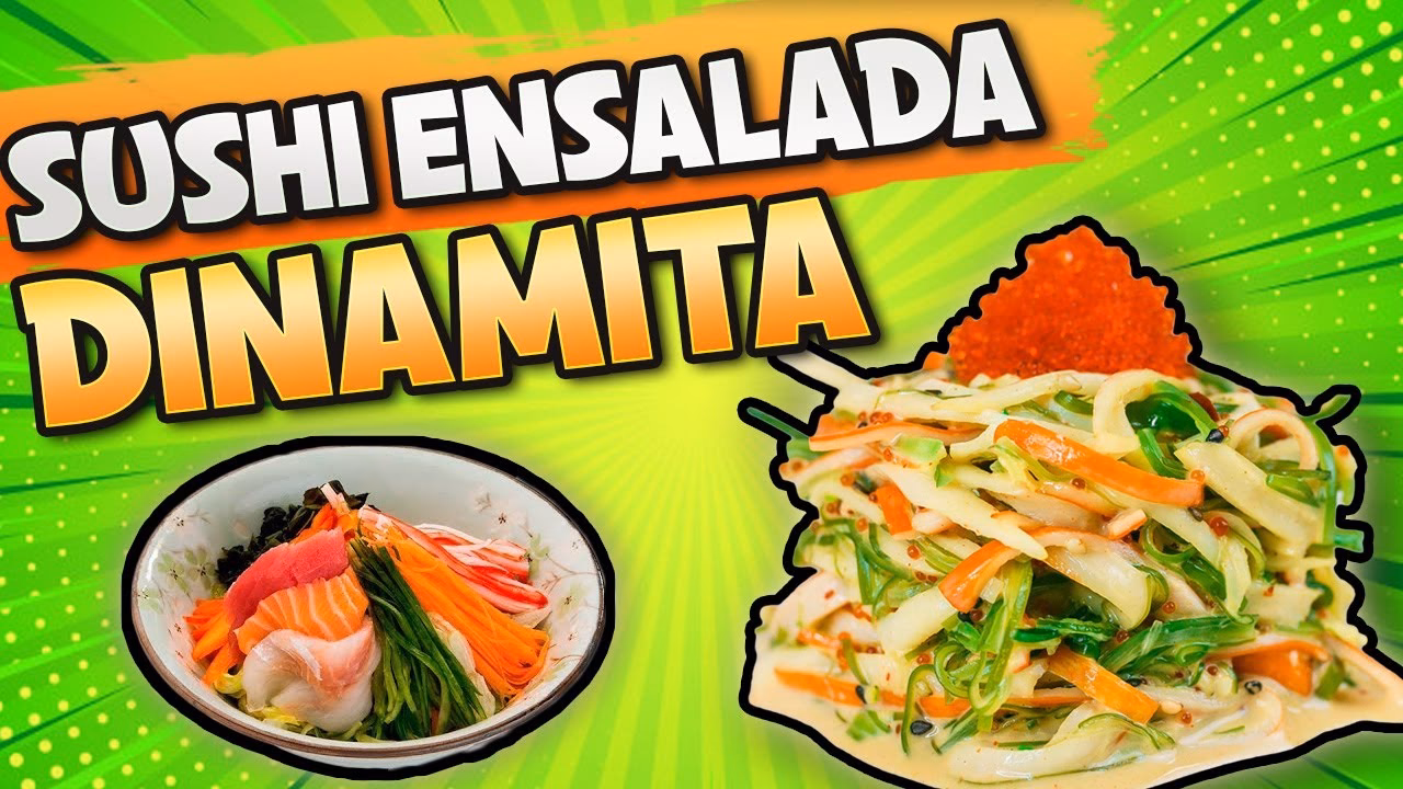 ¿Qué es una ensalada de sushi?