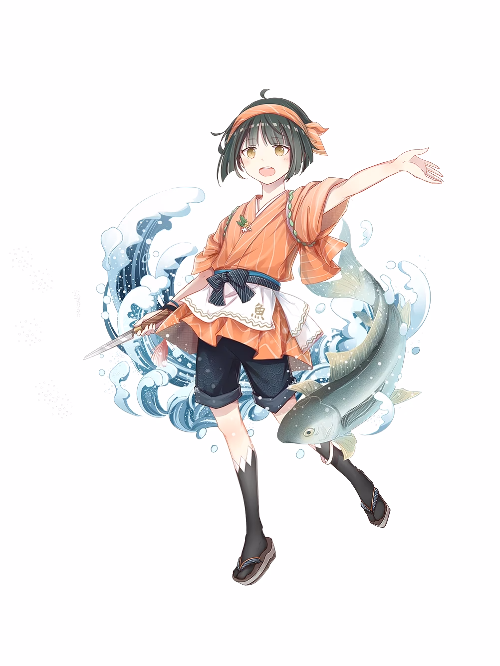 How do you prepare sashimi?