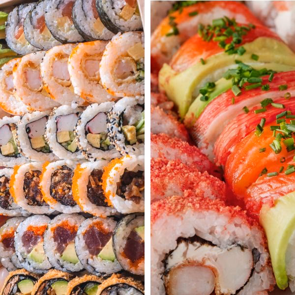 What is the easiest sushi to make at home?
