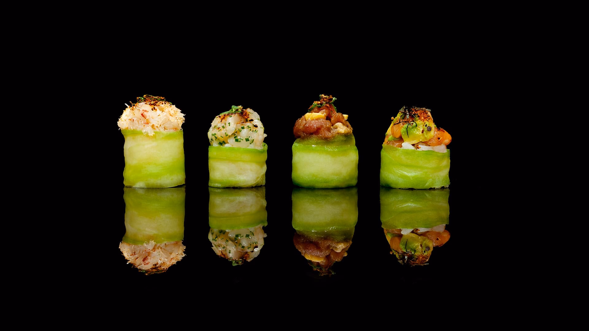 ¿Qué ingredientes se necesitan para armar los Gunkan?