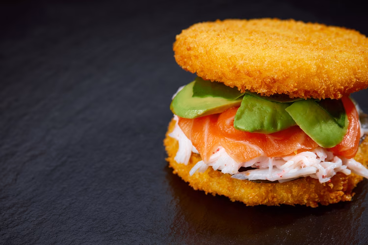 ¿Cómo hacer una hamburguesa de alga nori?