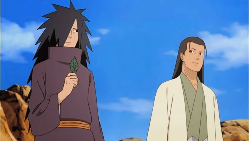 How does Hashirama surprise Madara Uchiha?