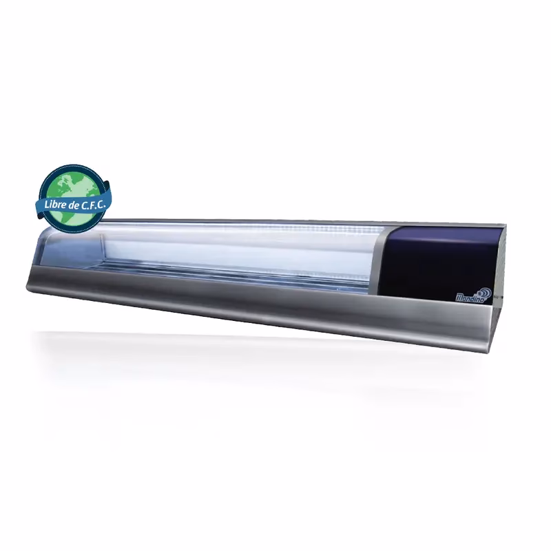 ¿Qué productos se pueden mostrar en una exhibidora de helados?