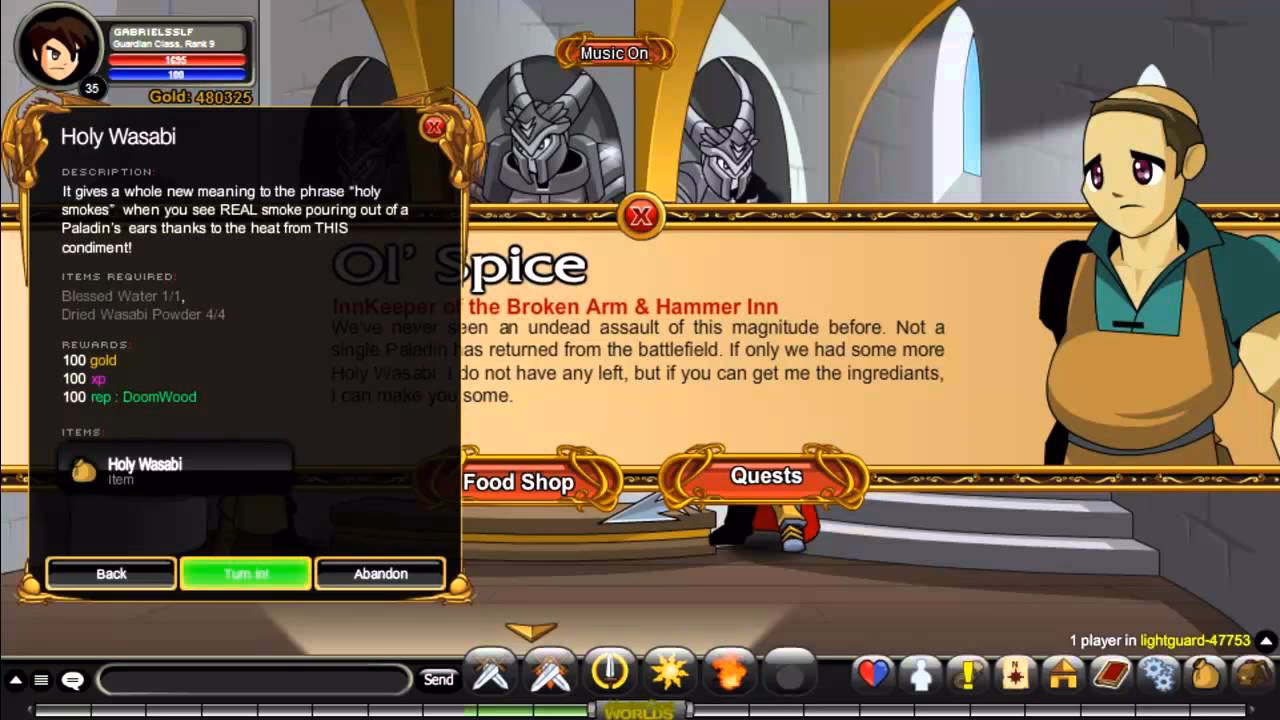 What does Holy wasabi taste like?