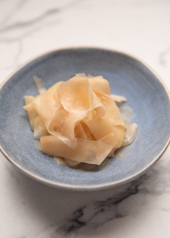 How do you make pickled ginger?