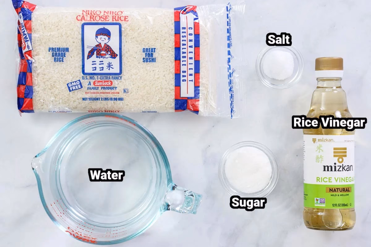 How much sushi vinegar should I use?