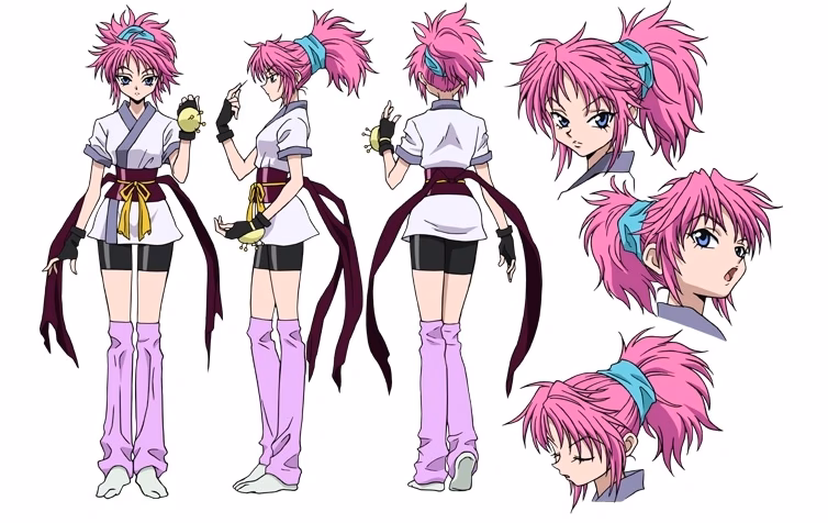 What color is Machi in Hunter Hunter?