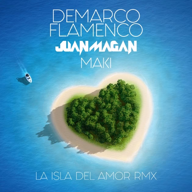 ¿Qué se despliega en la melodía de 'la isla del amor'?