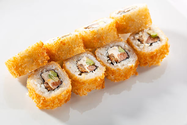 ¿Cómo preparar el Maki de tempura roll?