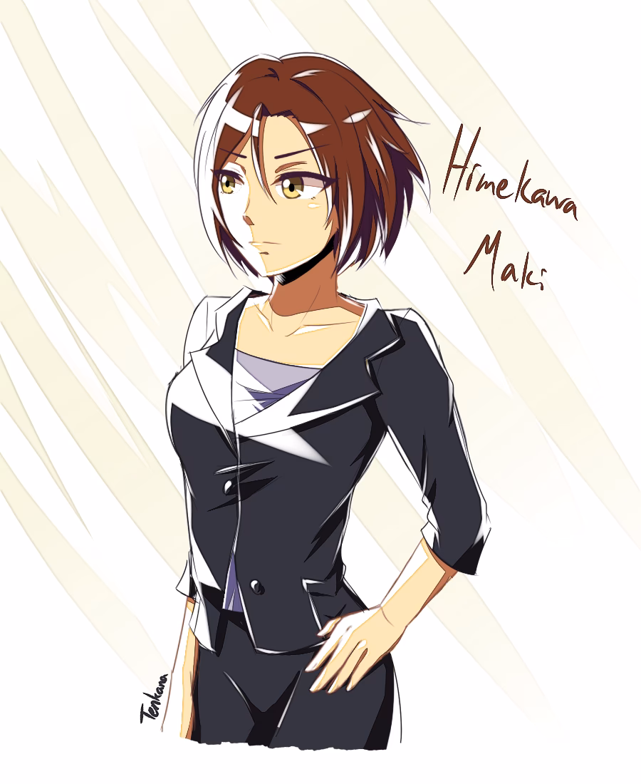 What does Maki wear in Digimon Adventure tri?