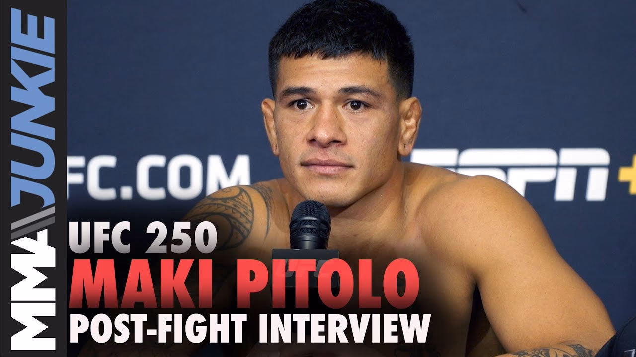 When did Maki vs pitolo come back to welterweight?