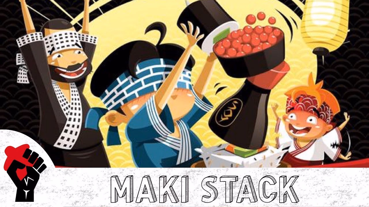How many players can play Maki stack?
