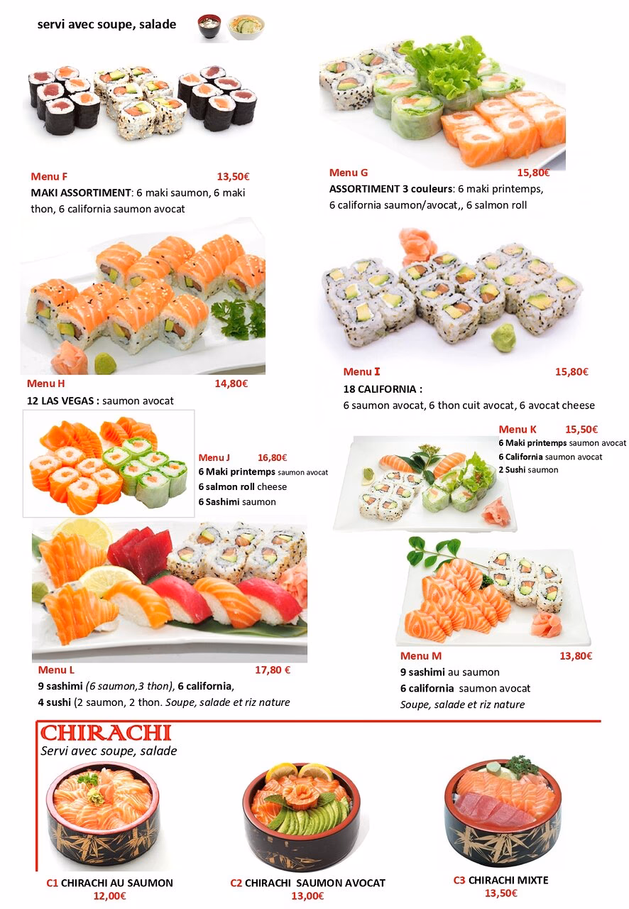 ¿Cuáles son los horarios de makisushiok?