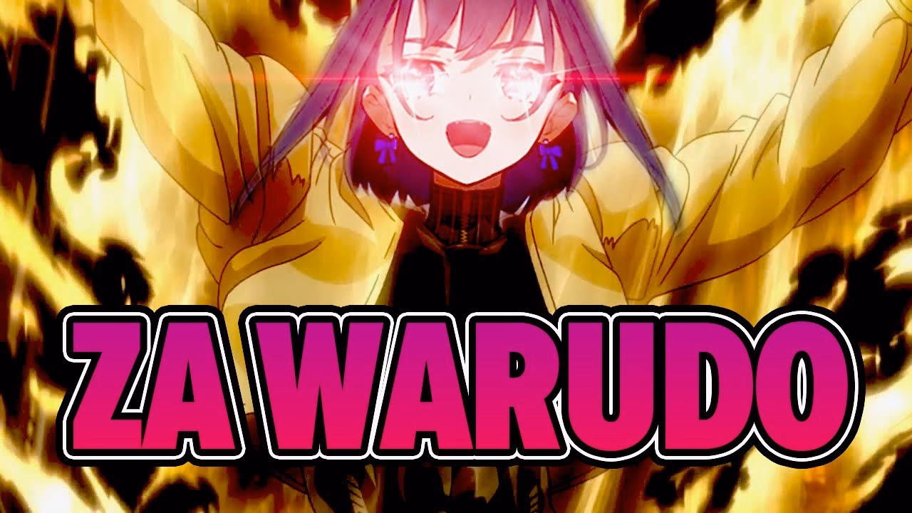 Why does Jotaro say za warudo?