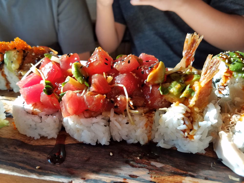 What kind of tuna is miso Phat sushi?