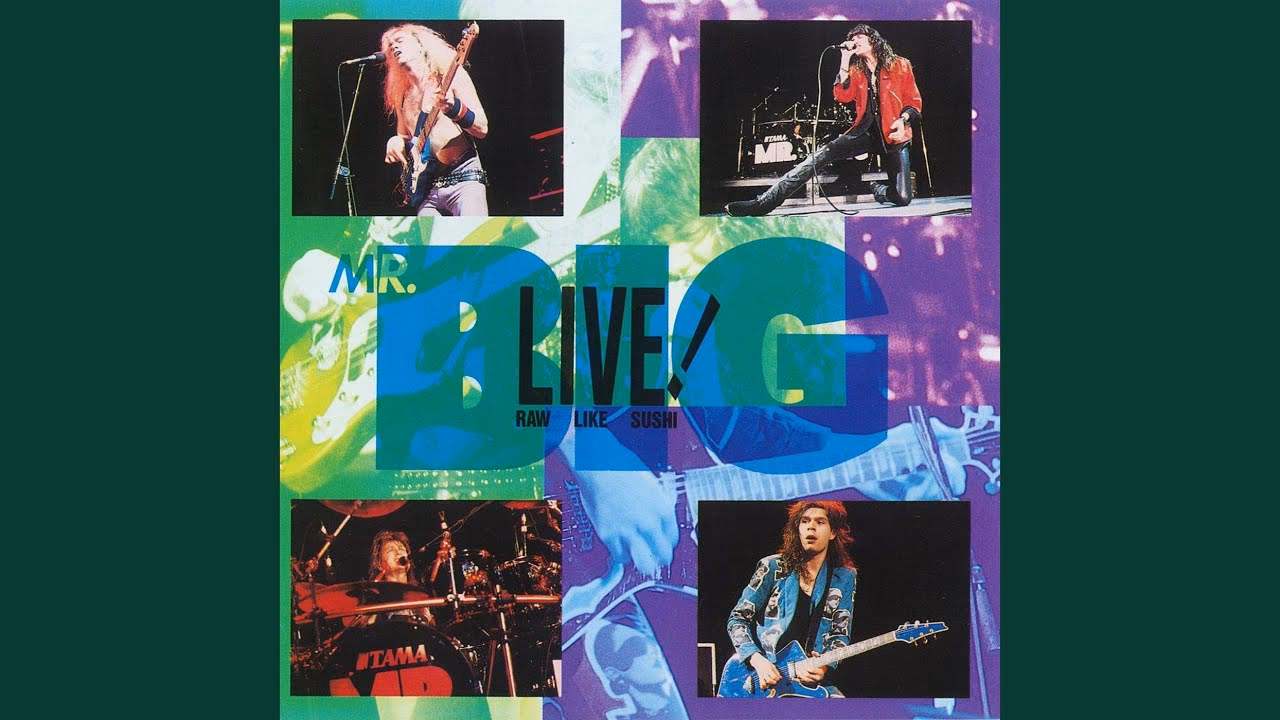 Where can I listen to Raw Like Sushi (live) by Mr Big?