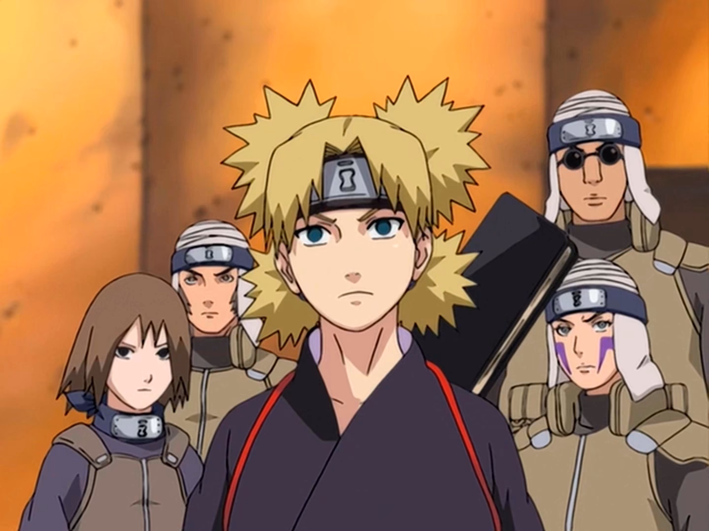 When did Temari appear in Naruto?