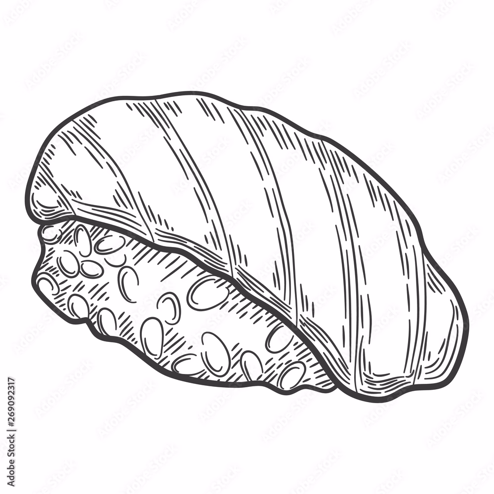 How long does it take to draw sushi?