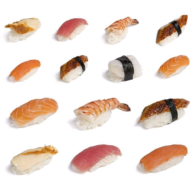 ¿Qué acompaña el nigiri o nigirizushi de salmón?