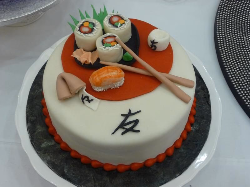 ¿Qué es el pastel de sushi?