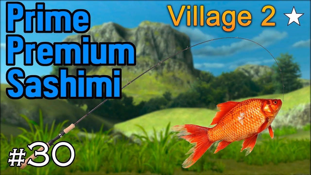 Why does the village chief love sashimi so much?